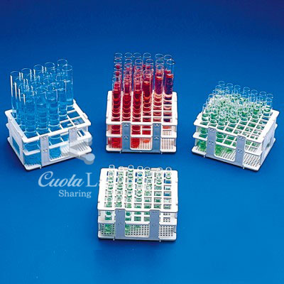 [Bel-Art ] 하프 튜브랙 No-Wire Autoclavable Half Racks