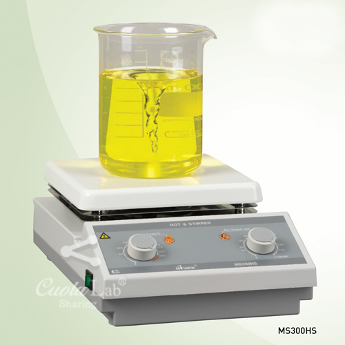 아날로그 가열식 자력 교반기 (Magnetic stirrers with heating)