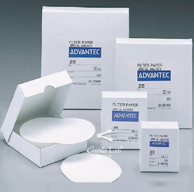 [Advantec] No.2S 분액여과지 사각 (Phase Separate Filter Papers)