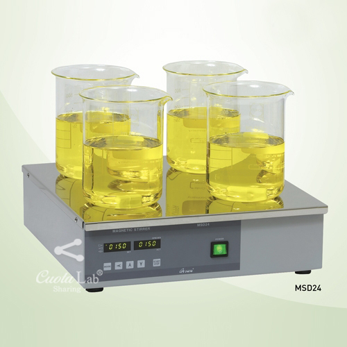 세포배양용 디지털 자력 교반기 (4-Position Magnetic stirrer for cell culture, Digital (low speed))