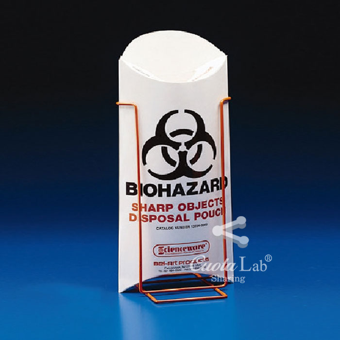[Bel-Art] 안전파우치 Biohazard Sharp Object Safety Pouch