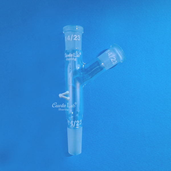 삼방 증류어댑터, 스틸헤드 상부 120º (Adapter, Three-way, Distilling)