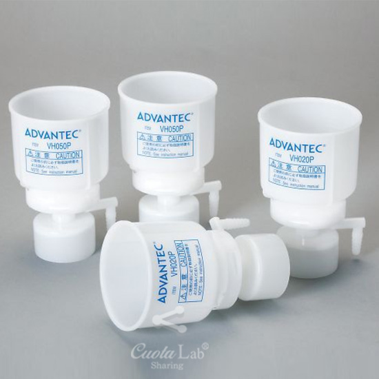 [Advantec] 디스포져블 감압용 필터 유닛 (VH020P, VH050P)