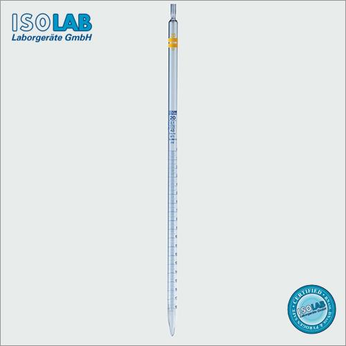 ISOLAB 메스 피펫(독일제) AS급 - 일괄 보증서 포함 1ml~50ml / Graduated pipettes, Class AS. conformity certified